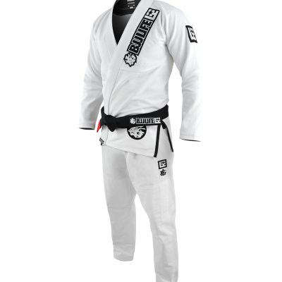 BJJ LIFE CompLite WHITE GI FRONT WITH LAPEL