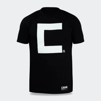 Big C T Shirt Negra Frente