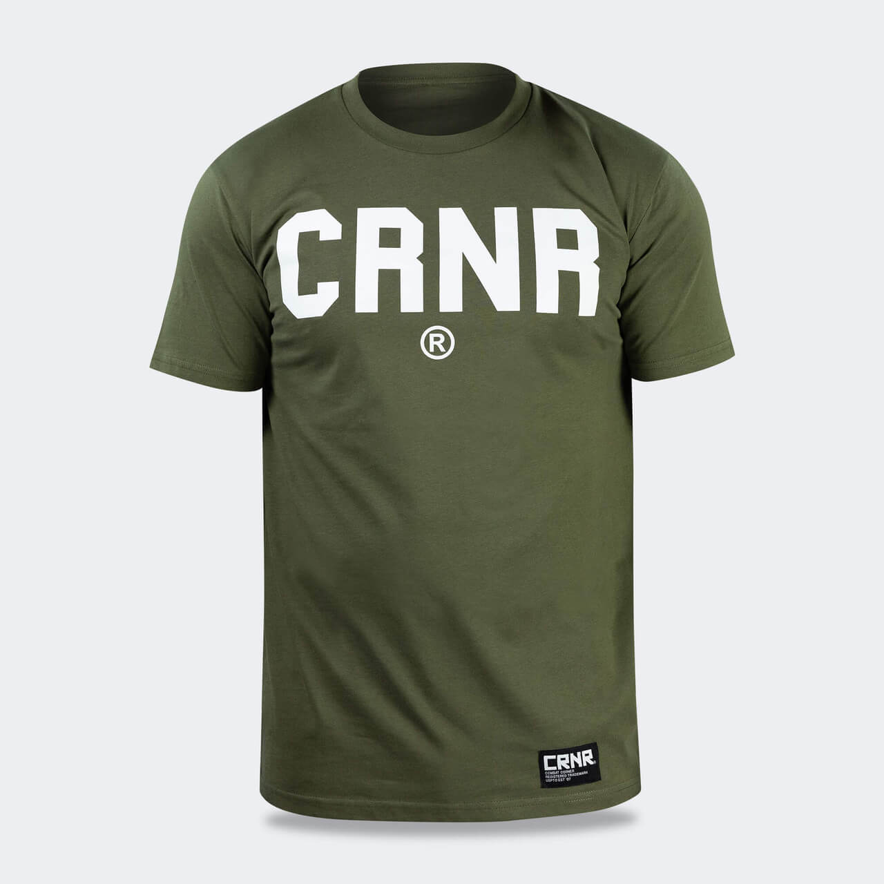 CRNR Supply T Shirt Army Frente