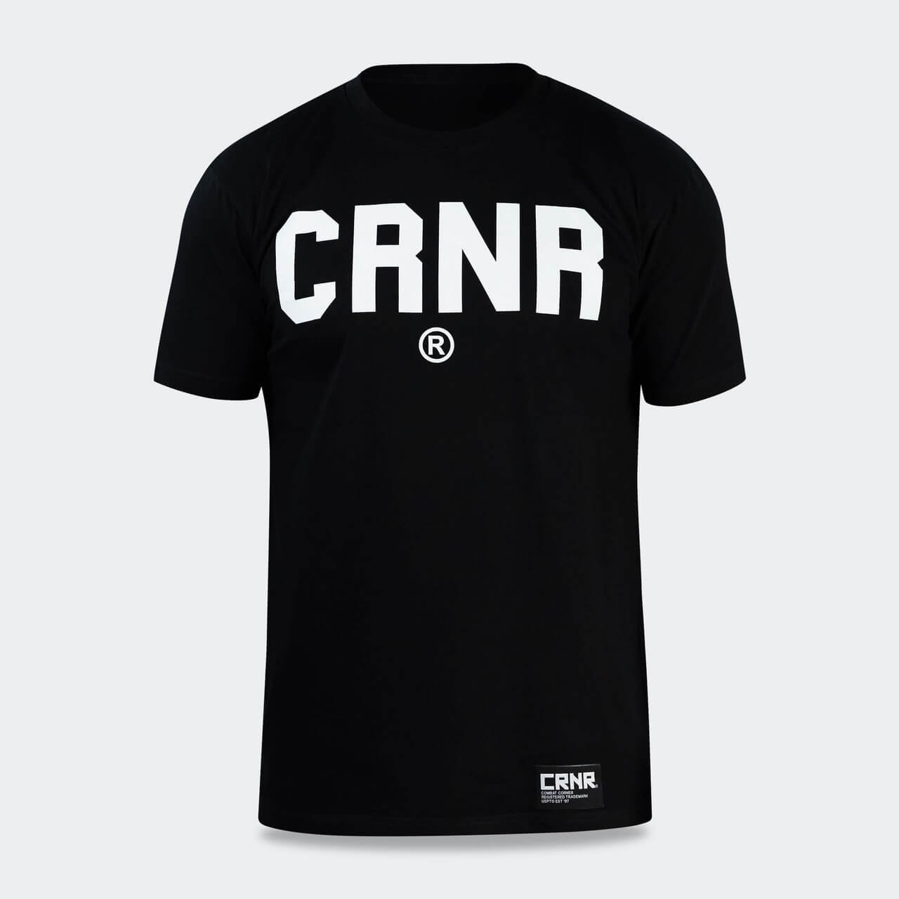 CRNR Supply T Shirt Negra Frente