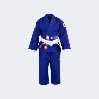 BJJ Life CompKid Youth Gi ROYAL BLUE FRONT
