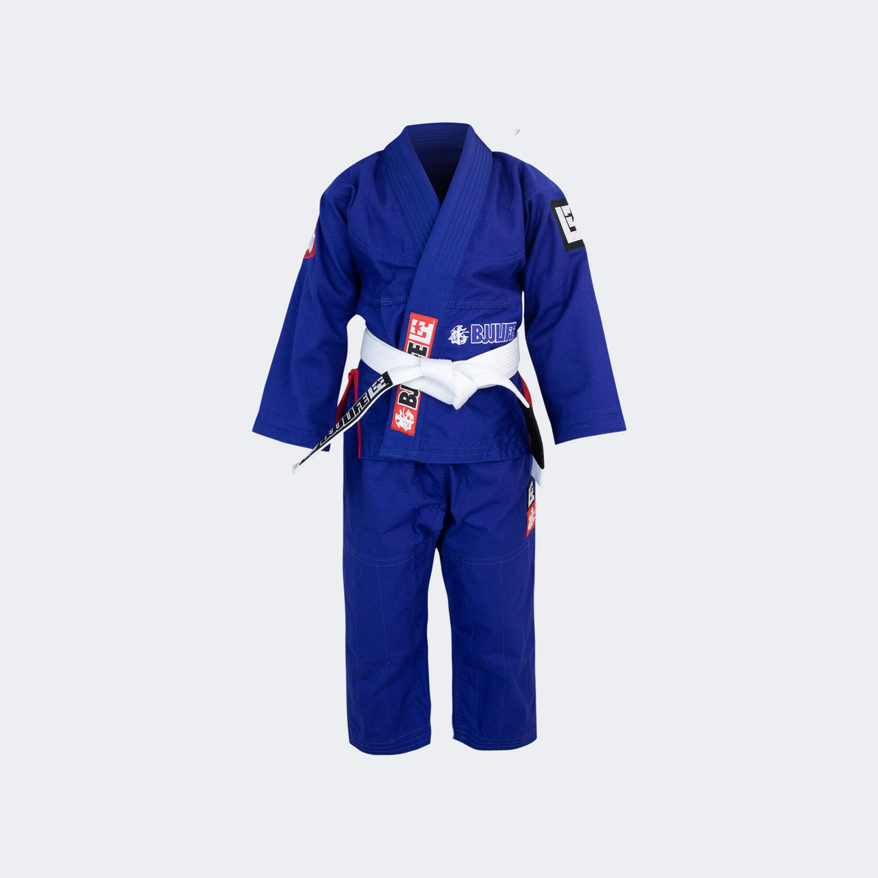 BJJ Life CompKid Youth Gi ROYAL BLUE FRONT