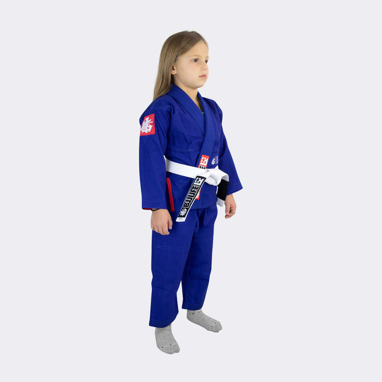 BJJ Life CompKid Youth Gi ROYAL BLUE MODEL