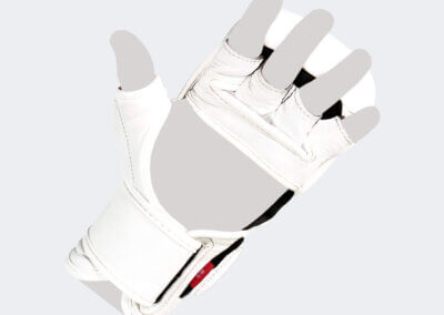 Guantes Prime MMA Spar Palma Blanco