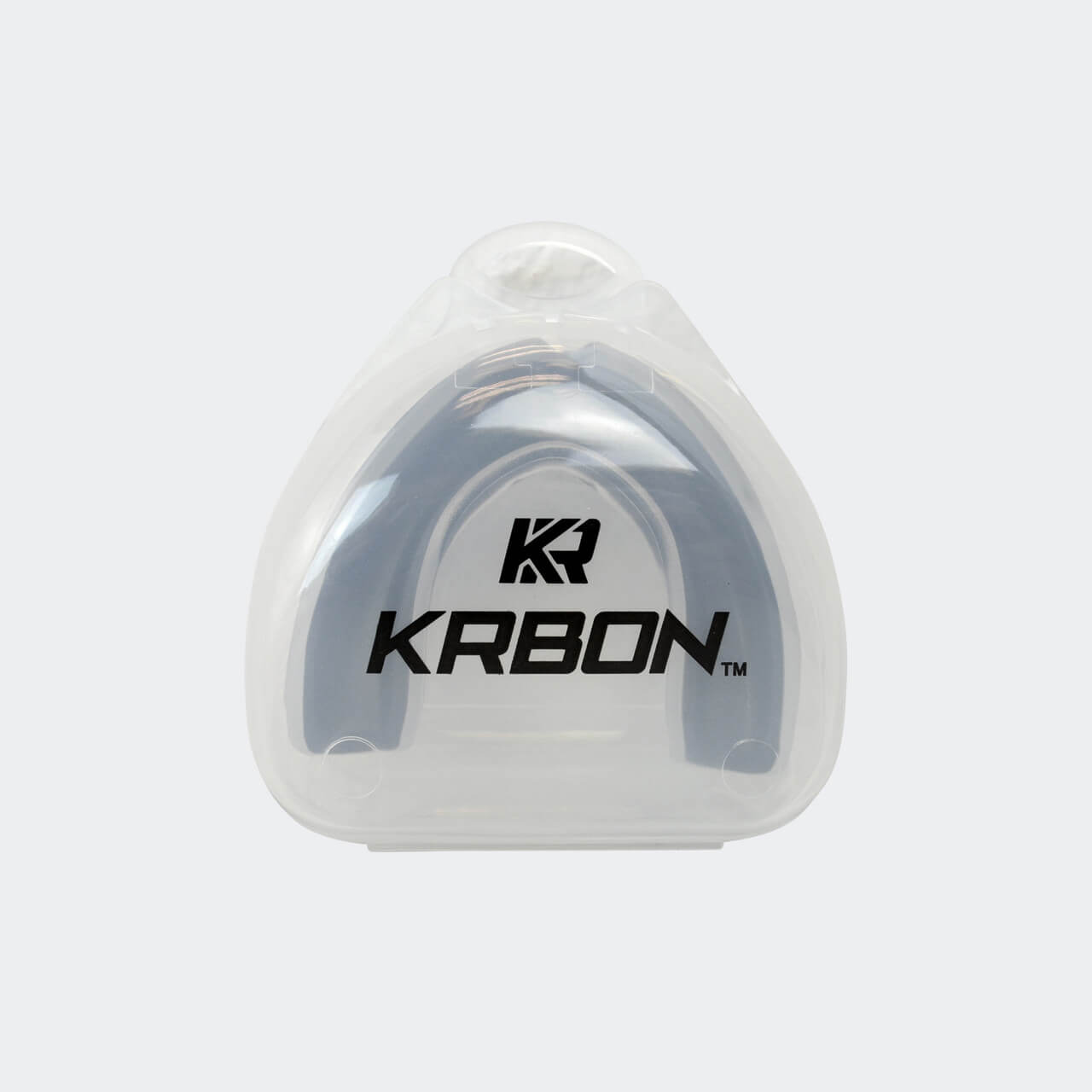 KRBON Mouthguard BLACK CASE CLOSED
