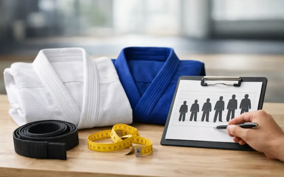 Guía tallas Gi BJJ para elegir sin fallar